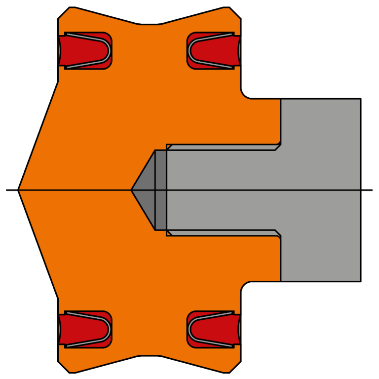 PTFE Sonderlösung Dosierkolben