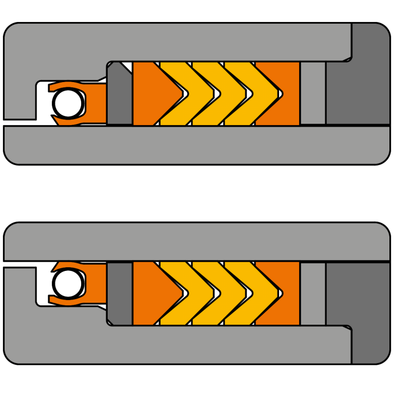 PTFE Sonderlösung Manschette