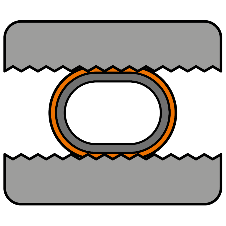 Beschichteter Dichtring / Coates sealing ring